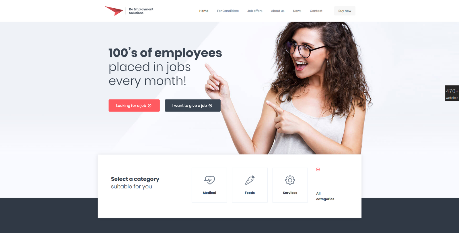 Screenshot 2019 10 28 BeEmployment – 2 BeTheme