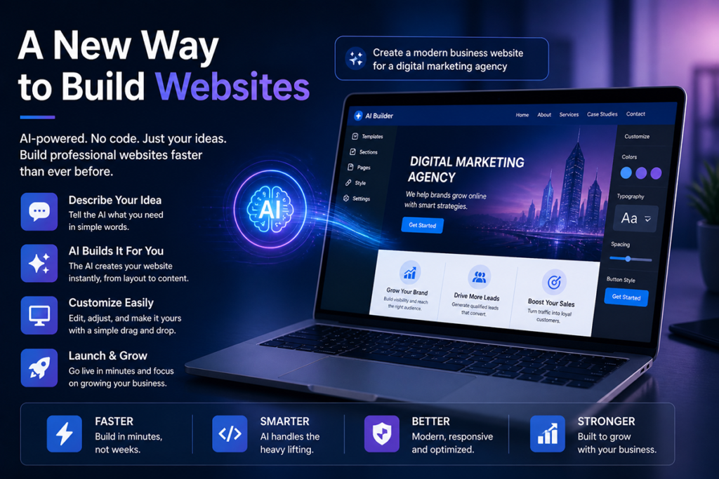 A new way to build websites