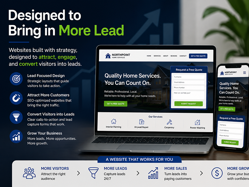 Designed to Bring in More Leads