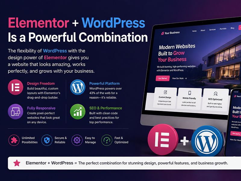 Elementor WordPress Is a Powerful Combination