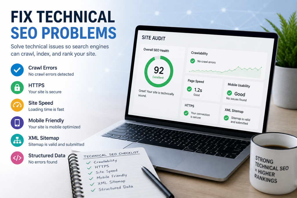 fix SEO Problems