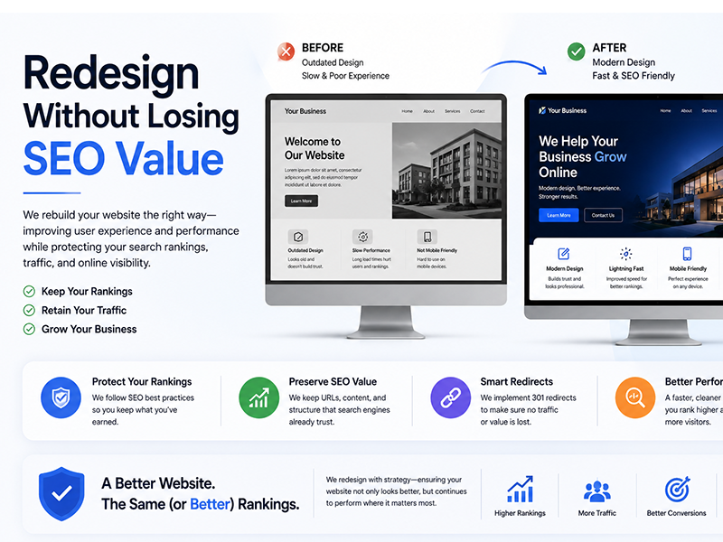 Redesign Without Losing SEO Value