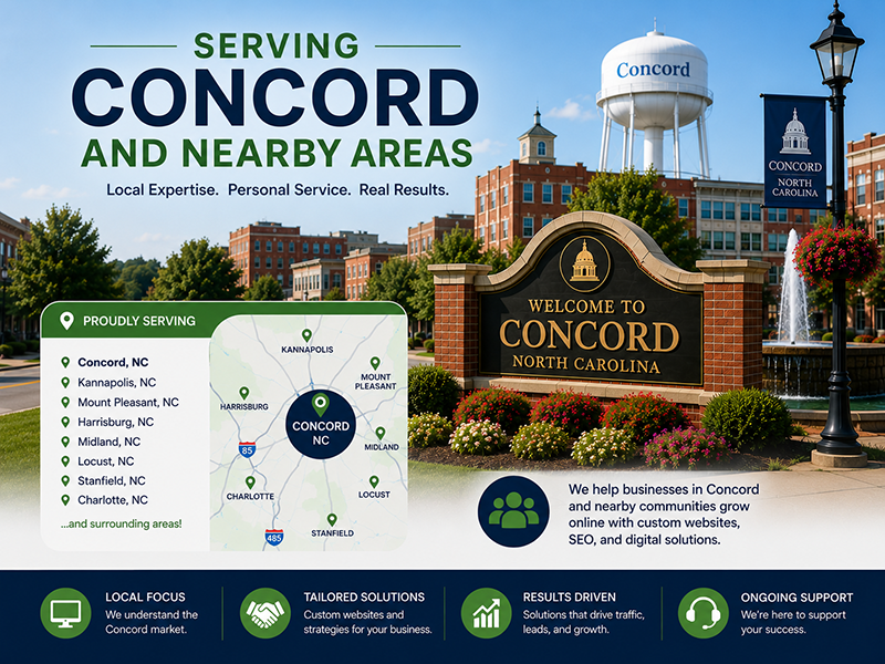 Serving Concord and Nearby Areas