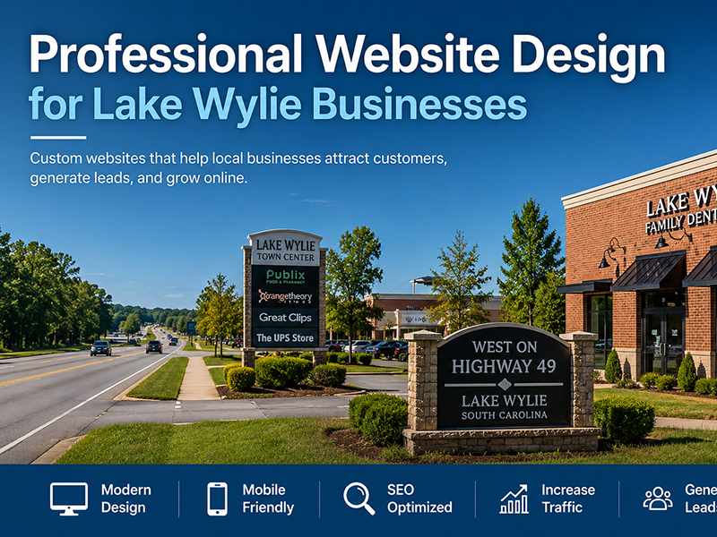 Website Design for Lake Wylie Businesses