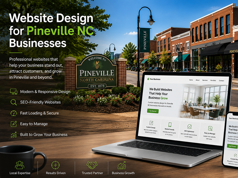 Website Design for Pineville Businesses