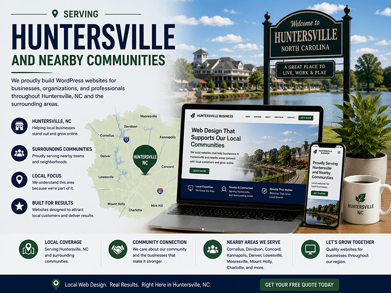 Serving Huntersville and Nearby Communities