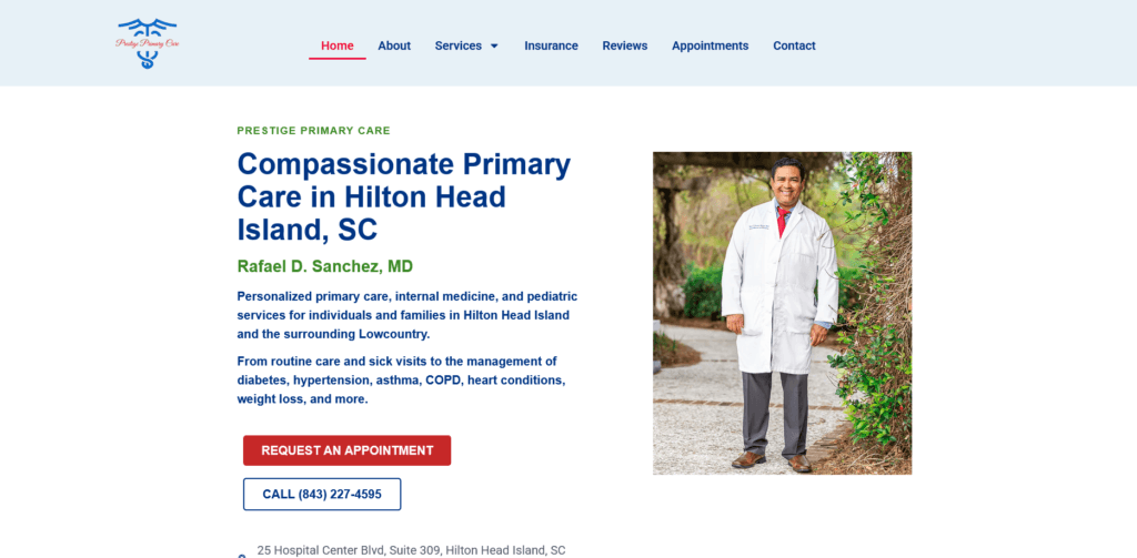PRESTIGE PRIMARY CARE